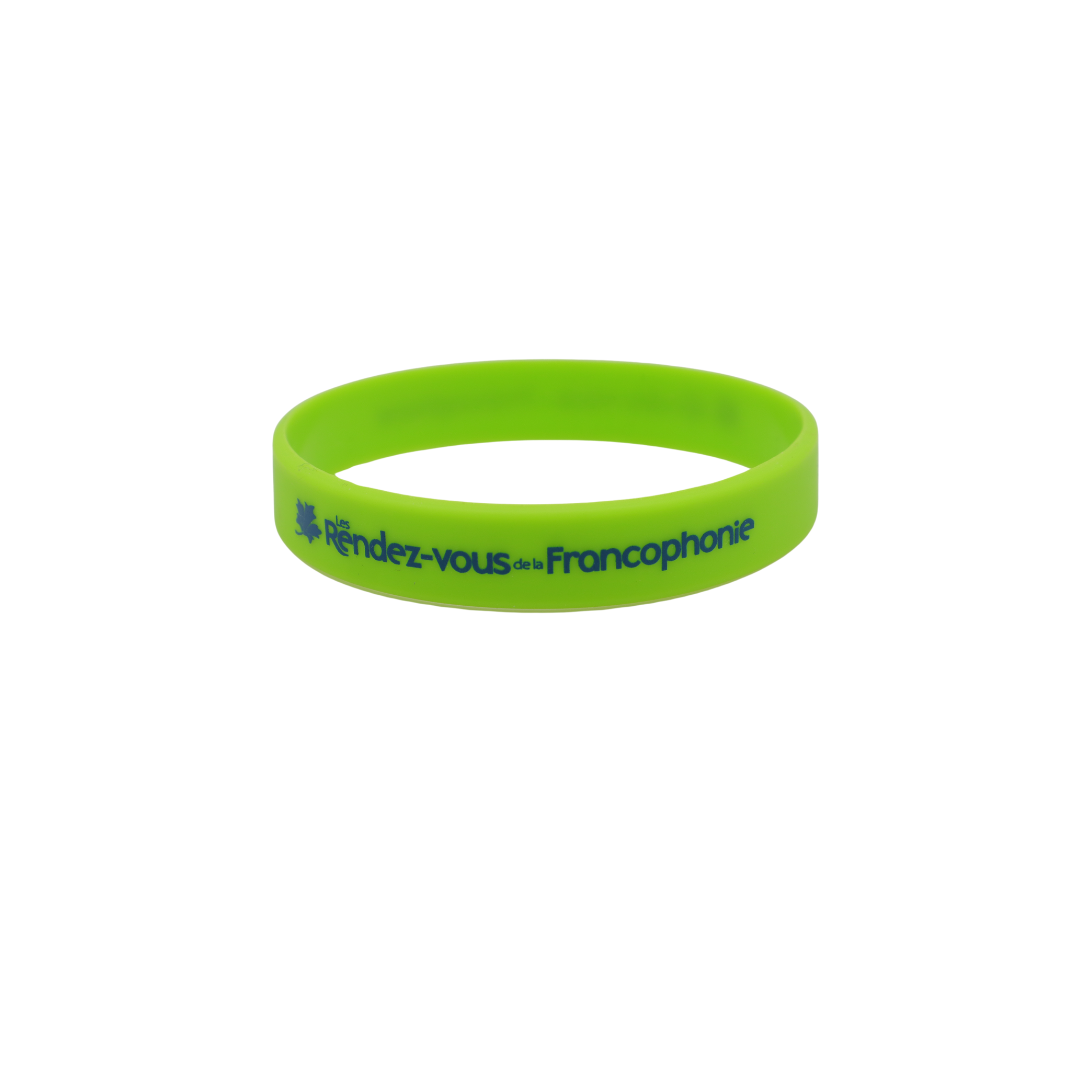 Bracelet en silicone