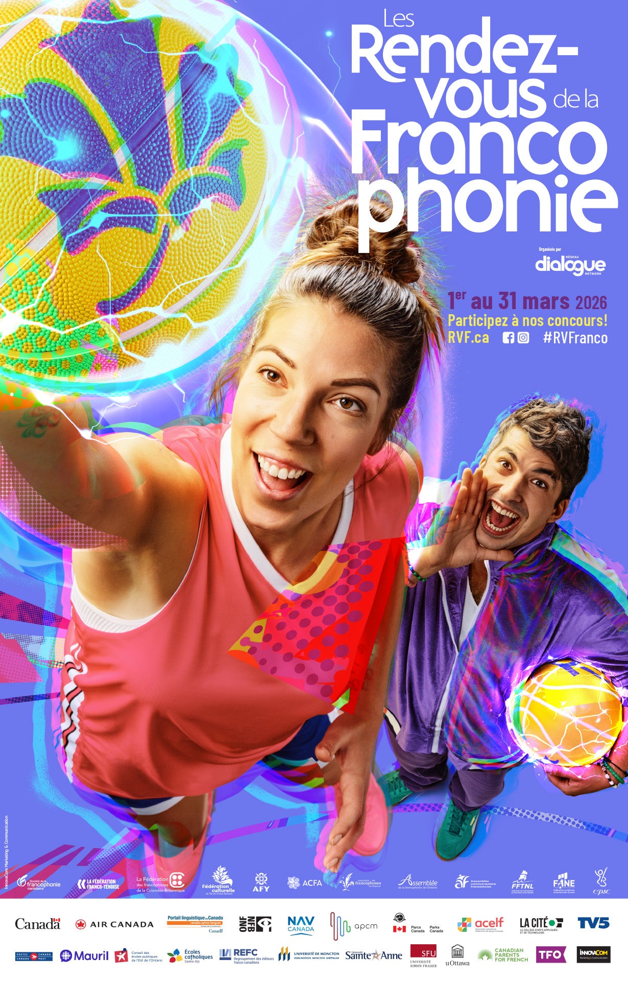 Affiche officielle des RVF 2026 – RVF - Réseau dialogue