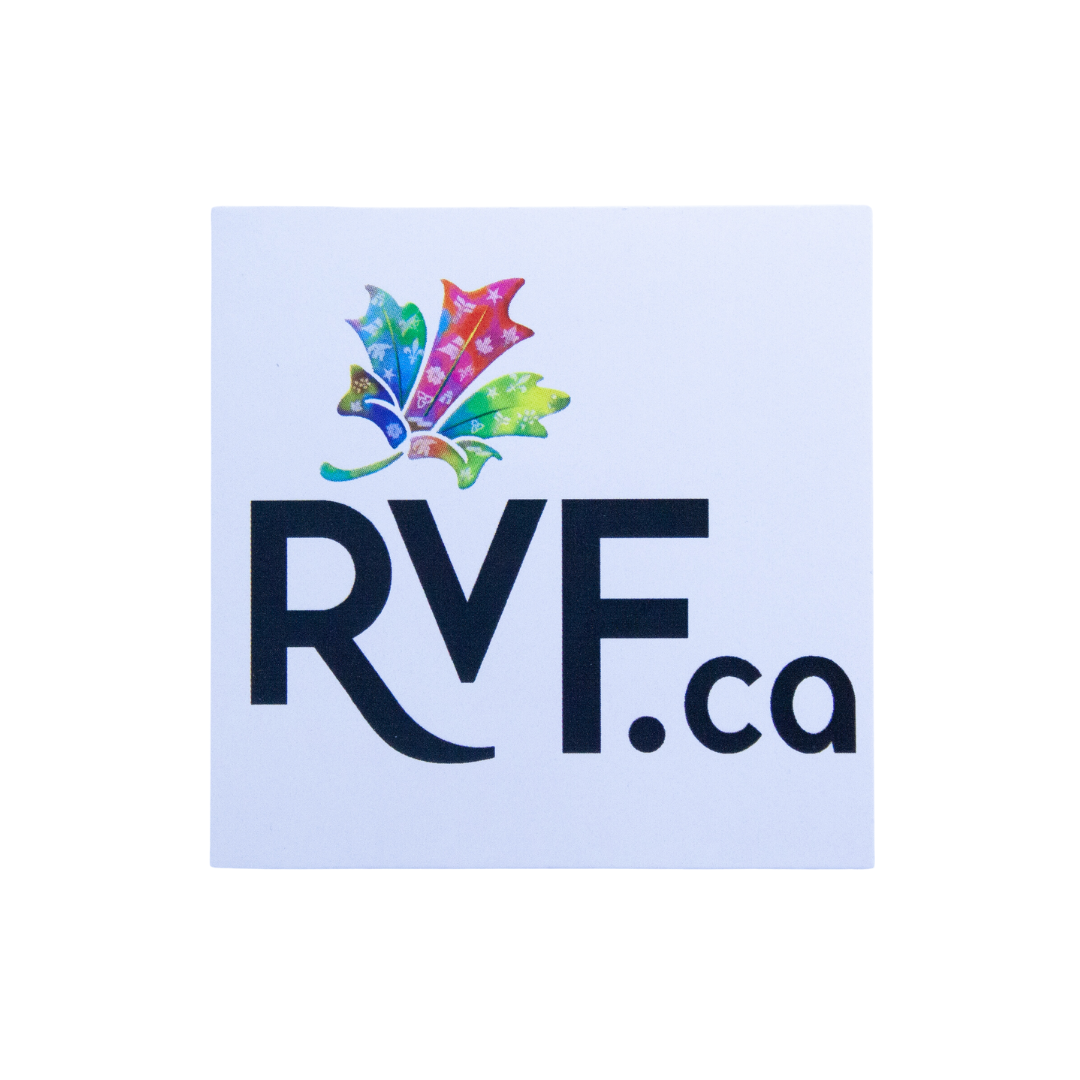 Autocollant du logo RVF